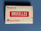 Brussels,  Belgium, Vintage Souvenir,  10 Photo set in Strip