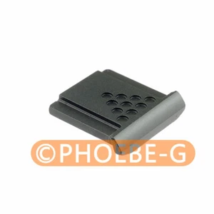 Metal Universal Hot Shoe Cover for Canon Nikon Pentax Fuji Camera Black - Picture 1 of 4