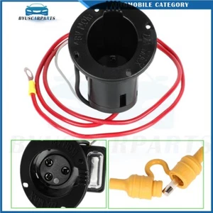 For Club Car DS models 48 volt Golf Cart 2000+ Charger plug Receptacle - Picture 1 of 9