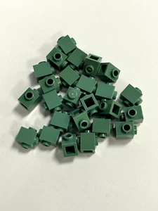 Lego 1x1 Brick With Studs Sand Green Lot of 25 Building Parts Castle Star Wars - Picture 1 of 1