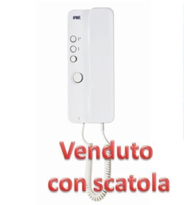 CITOFONO URMET 1150/1 VECCHIO ARTICOLO 1133/1 CON SCATOLO CORNETTA ELETTRONICA 5