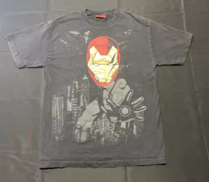 Camiseta vintage 2008 Marvel Entertainment Comics Iron Man estampado grande para hombre L/XL - Imagen 1 de 7