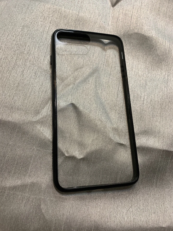 JETech Antiscratch clear - iPhone 7/8 plus - black - no retail packaging - Image 1 of 1