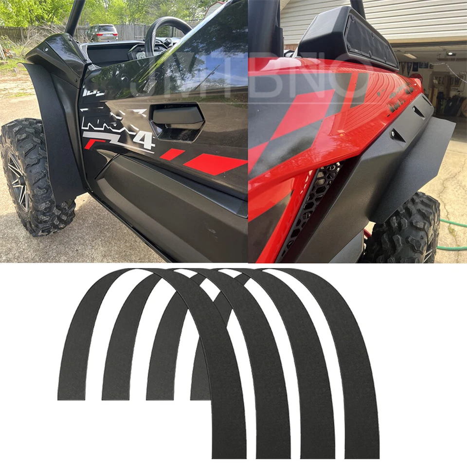 Guardabarros para Kawasaki Teryx KRX4 1000 4 PIEZAS destellos arco de rueda ancho guardabarros guardabarros Foto 1 de 4