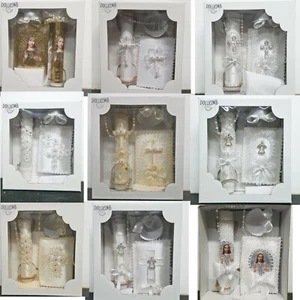  Baptism Candle White. WHOLESALE/ Vela para Bautizo Biblia. MAYOREO. DOLLKIMB.  - Picture 1 of 63