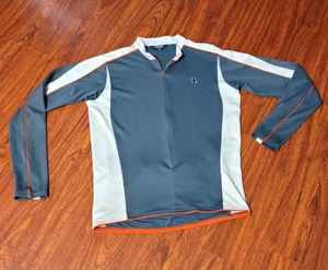 Pearl Izumi Damen große graue Reißverschluss Fronttasche Sportjacke SCHÖNES ANGEBOT!! - Bild 1 von 6