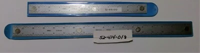 Fowler 12" Rigid 5R Magnetic Steel Rule 52-416-012 - Image 1 of 2