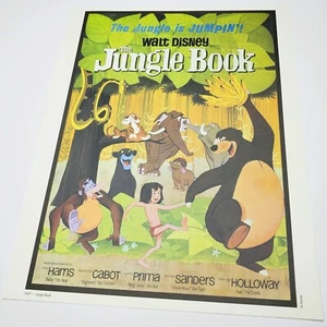 Das Dschungelbuch Poster Authentic Disney Movie Print Mowgli Baloo 11x14 Auflösung - Bild 1 von 2