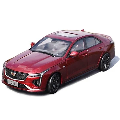 Cadillac CT4 Rojo Diecast Modelo Coche Paudi Juguete Colección Regalo Escala 1:18 Foto 1 de 4