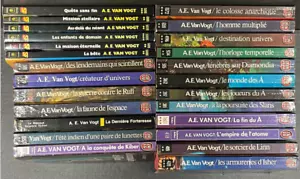 A.E. Van Gogt, Lot de 25 Science Fiction en l'état - Foto 1 di 3
