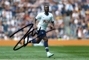 TOTTENHAM: TANGUY NDOMBELE SIGNED 6x4 ACTION PHOTO+COA - Picture 1 of 1