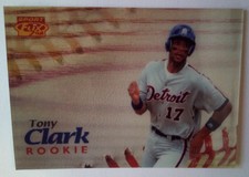 1996 Tony Clark Sports Flix Rookie #123 Detroit Tigers MLB Card