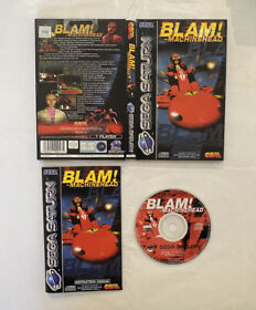 Sega Saturn Blam Machinehead Game Boxed with Manual PAL 1996