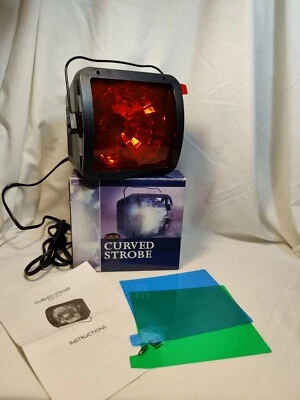 Halloween MME & LAVA Light Strobe Lights  w/ 3 MME Color Panels & Speed Adjuster - Image 1 of 4