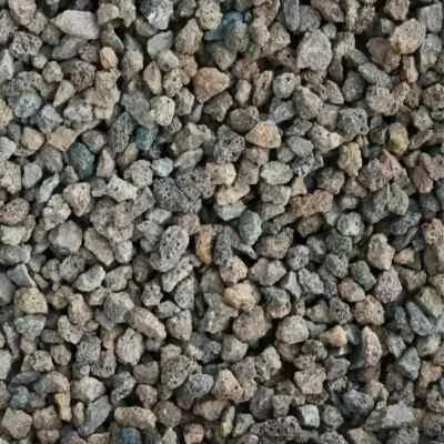Lavastein Lava Granulat Grill Pflanzen Aquarium Mulch Kies 8-16mm ROT 4 kg - Bild 1 von 3