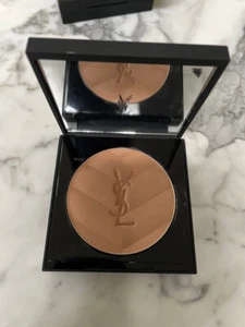 YVES SAINT LAURENT YSL ALL HOURS BRONZER POWDER #1 LIGHT SEPIA NEW $65 - Picture 1 of 2