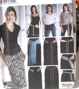 Simplicity Misses Patrón de Costura Teresa Nordstrom Accesorios CINTURÓN talla todos - Imagen 1 de 2