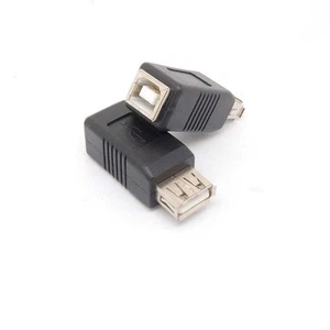 1Pcs New USB Type A FeMale to Printer Scanner Type B Female Adapter adaptor - Picture 1 of 4