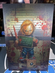 NACIMIENTO DE UN SLASHER SCARFACE CHUCKY MUGSHOT METAL RAYMOND VARIANTE GAY LIMITADA 5 - Imagen 1 de 2