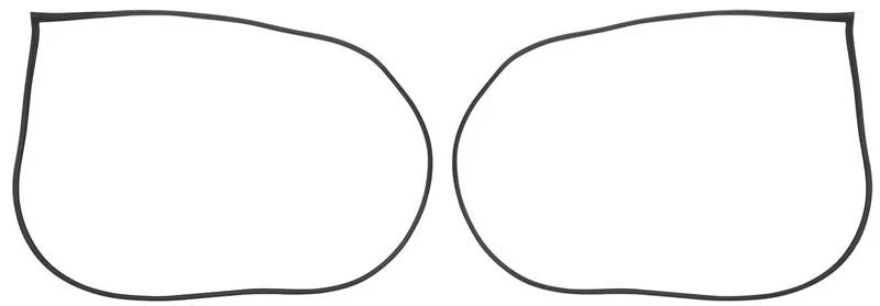 1978-87 Buick Regal GM G-Body; уплотнения уплотнительной прокладки для рамы передней двери; 4 двери - Изображение 1 из 1