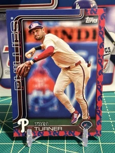 2025 Topps Trea Turner #450 Philadelphia Phillies TEAM BORDER - Picture 1 of 1