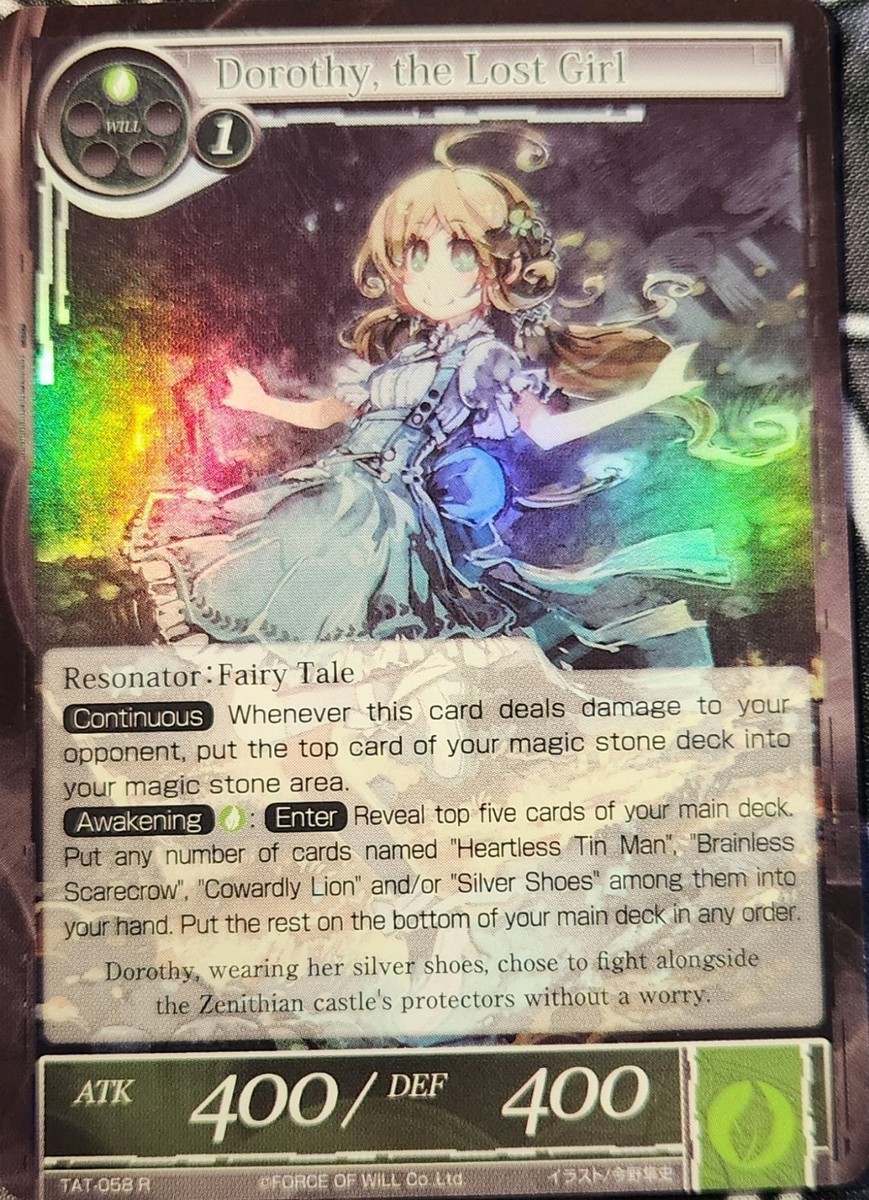 Force of Will TCG Rare Individual Collectible Card Game Force of Will TCG Rare Individual Collectible Card Game