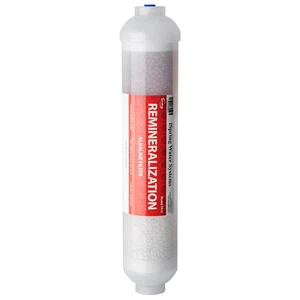 FA15 Alkaline Inline Water Filter Cartridge, 10” X 2” with 1/4” Quick Connect, N - Picture 1 of 12
