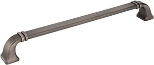 Jeffrey Alexander 165-12 Pewter Ella 12" Center To Center Appliance Pull - Picture 1 of 9