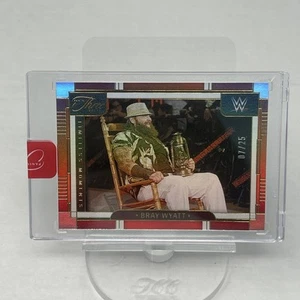2024 Panini Three Count #180 Bray Wyatt Timeless Moments Silver Holo 07/25 - Bild 1 von 2