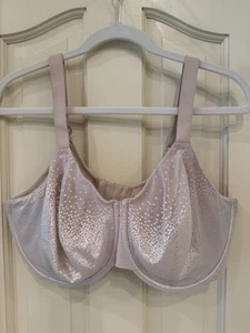 Wacoal Back Appeal Underwire Bra Size 40G Style Number 855303 Rose Dust - Picture 1 of 11