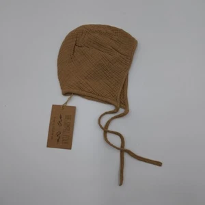 The Simple Folk The Garden Bonnet in Camel Size 18/24 Months - Picture 1 of 6