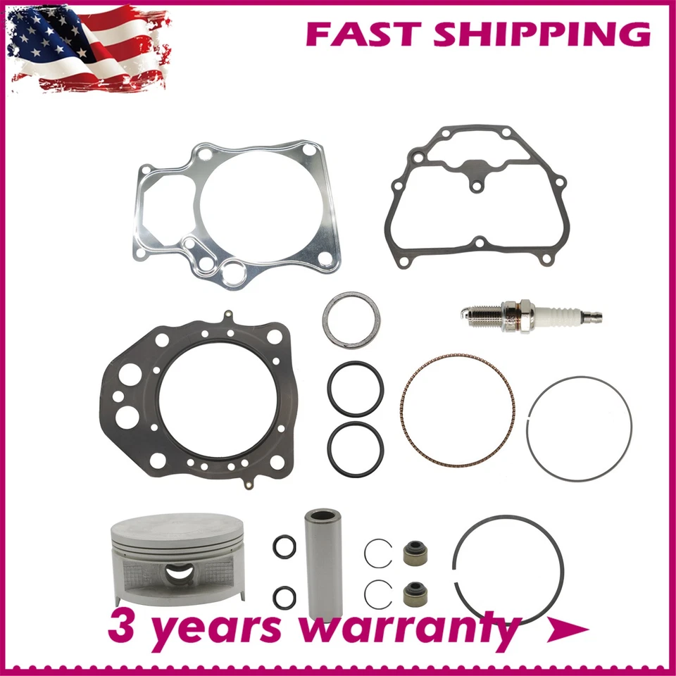 Cylinder Top End Kit For Honda 12-19 TRX500 Foreman Rubicon 500 15-21 Pioneer - Image 1 of 4