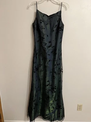 Dave & Johnny De Colección Elegante Y2K Verde Azul Iridiscente Negro Transparente Superposición 9/10 Foto 1 de 4