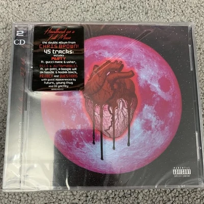 Heartbreak on a Full Moon by Chris Brown (CD, 2017) New Sealed Foto 1 de 2