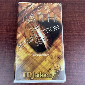 Bishop T.D Jakes Ministries FAITH, The Resurrection Seed 5 CASSETTE Tape Series - Picture 1 of 5