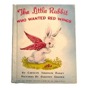 The Little Rabbit who wanted Red Wings, Platt and Munk Co., Easter, storybook - Imagen 1 de 6