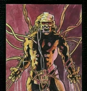 2018 Upper Deck Marvel Masterpieces Wolverine WeaponX Sketch Card Dominic Racho 