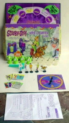 2003 Scooby Doo HIDE & SHRIEK Board Game ORIGINAL Flash Light Up Monster Ghost - Image 1 of 4