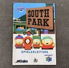 Thumbnail of ebay® auction 386896886539 | South Park 64 Anleitung Manual TOP Nintendo 64 Nintendo 64