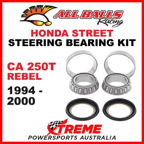 Kit de cojinete de vástago de dirección All Balls 22-1002 Honda CA 250T Rebel 1994-2000 Foto 1 de 2
