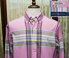Current Ralph Lauren Polo L Indian Madras pink exploded plaid casual shirt w7j2