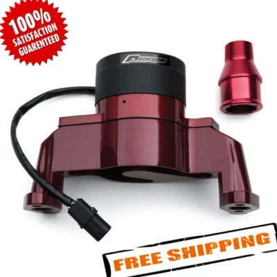 Bomba de agua eléctrica Proform 66225R roja para Chevy bloque pequeño Gen I Foto 1 de 3
