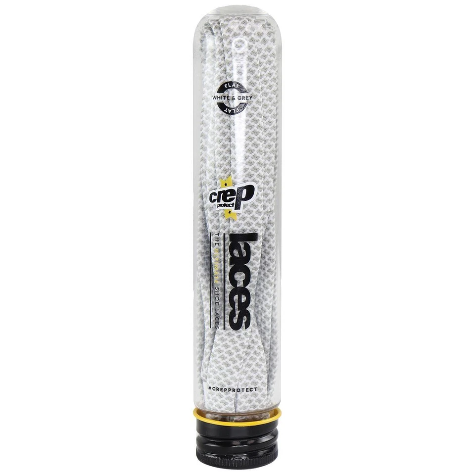 Crep Protect The Ultimate Runde Schnürsenkel weiß/grau - Bild 1 von 1