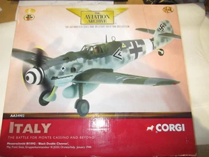 CORG 1:32 MESSERSCHMITT BF109G NEGRO DOBLE CHEVRON III/JG53 ITALIA 1944 - Imagen 1 de 5