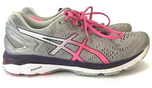 Sneakers da corsa Asics donna taglia 11 Kayano Dynamic Duomax FlyteFoam rosa grigio - Foto 1 di 9