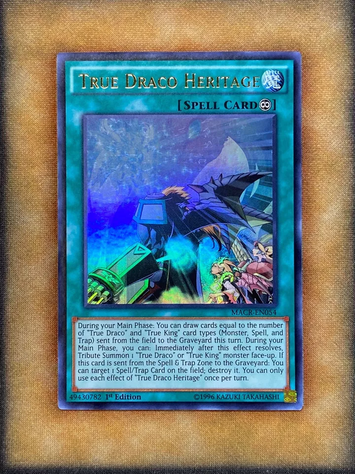 Yugioh True Draco Heritage MACR-EN054 Ultra Rare 1st Ed NM - Image 1 of 1