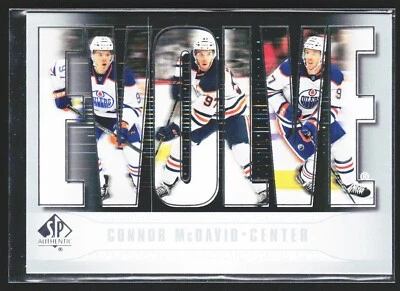 2023-24 SP Authentic FUEL Connor McDavid #E-1 Edmonton Oilers - Image 1 of 3