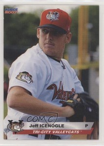2007 Choice Tri-City ValleyCats Jeff Icenogle #21