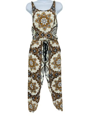 Mono marroquí CLEOBELLA Taka sin mangas Rayón Anthropologie para mujer M Foto 1 de 4