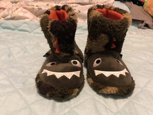 Children Boot Slippers Monster Face Soft - Picture 1 of 1